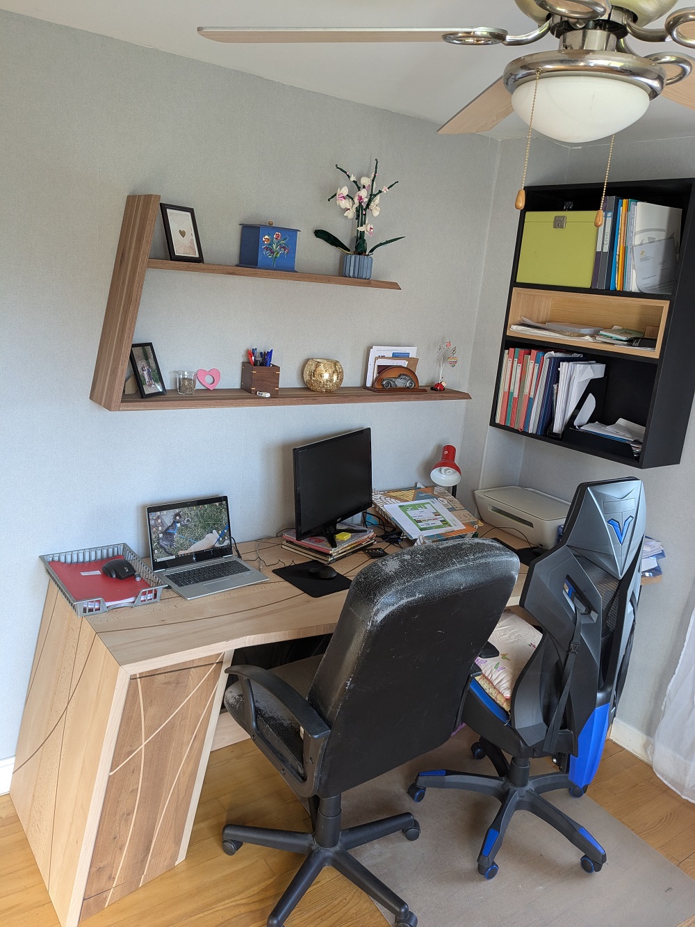 Nouvel aménagement de notre bureau